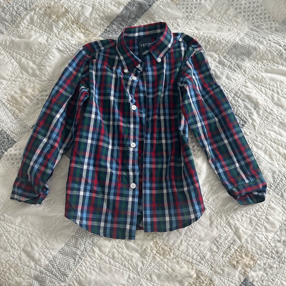 Izod boys button down